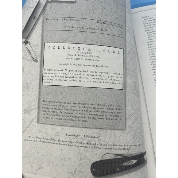 BIG BOOK OF POCKET KNIVES Identification & Values Illustrated 2005 2nd Edition - Picture 3 of 7